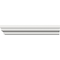 Ekena Millwork WM287 - 2"H x 1"P x 96"L Rake Moulding, PVC WM287X96SWPV - alternate 4